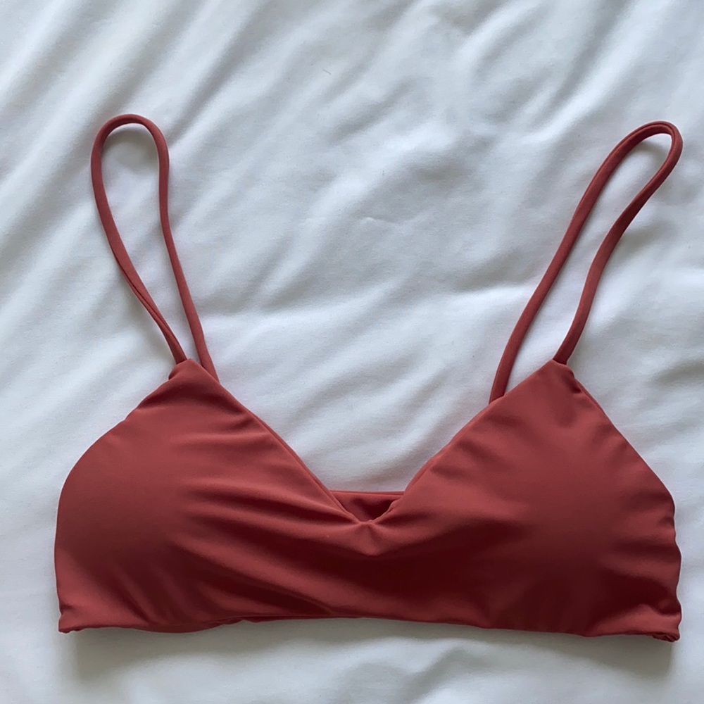 Citrine bathing suit top